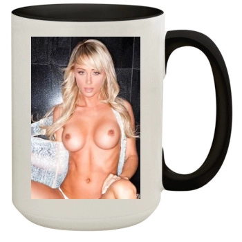 Sara Jean Underwood 15oz Colored Inner & Handle Mug