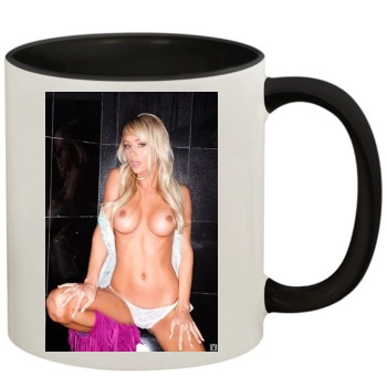 Sara Jean Underwood 11oz Colored Inner & Handle Mug