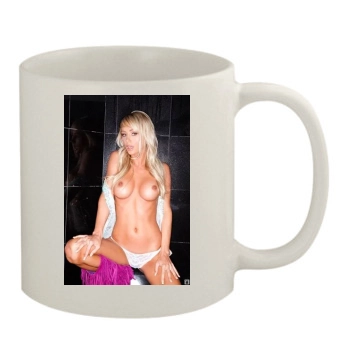 Sara Jean Underwood 11oz White Mug