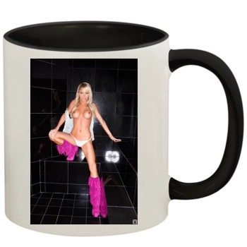 Sara Jean Underwood 11oz Colored Inner & Handle Mug