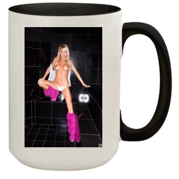 Sara Jean Underwood 15oz Colored Inner & Handle Mug