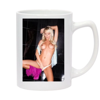 Sara Jean Underwood 14oz White Statesman Mug