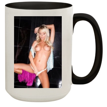 Sara Jean Underwood 15oz Colored Inner & Handle Mug