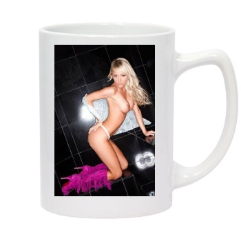 Sara Jean Underwood 14oz White Statesman Mug