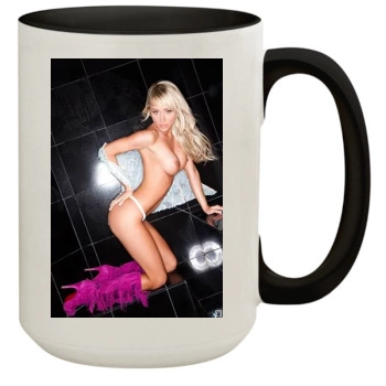 Sara Jean Underwood 15oz Colored Inner & Handle Mug