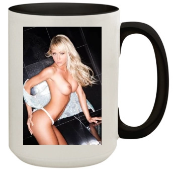 Sara Jean Underwood 15oz Colored Inner & Handle Mug