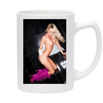 Sara Jean Underwood 14oz White Statesman Mug