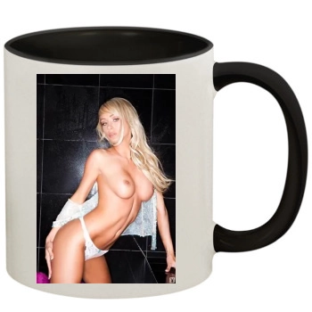 Sara Jean Underwood 11oz Colored Inner & Handle Mug