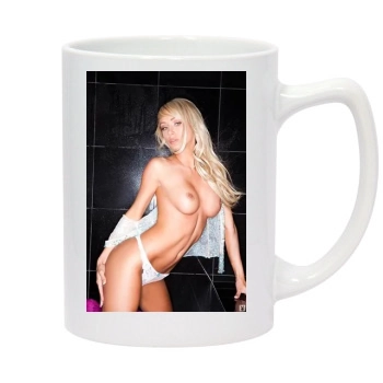 Sara Jean Underwood 14oz White Statesman Mug