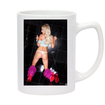 Sara Jean Underwood 14oz White Statesman Mug