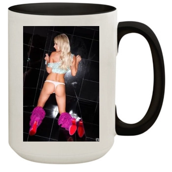 Sara Jean Underwood 15oz Colored Inner & Handle Mug