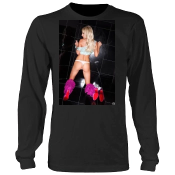 Sara Jean Underwood Men's Heavy Long Sleeve TShirt