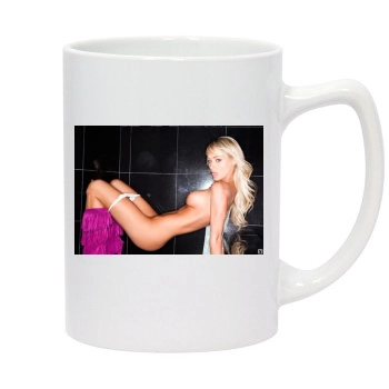 Sara Jean Underwood 14oz White Statesman Mug