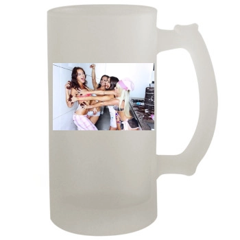 Sara Jean Underwood 16oz Frosted Beer Stein