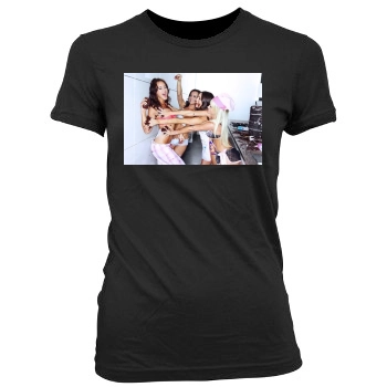 Sara Jean Underwood Women's Junior Cut Crewneck T-Shirt