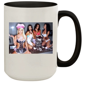 Sara Jean Underwood 15oz Colored Inner & Handle Mug