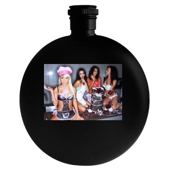 Sara Jean Underwood Round Flask