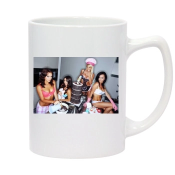 Sara Jean Underwood 14oz White Statesman Mug