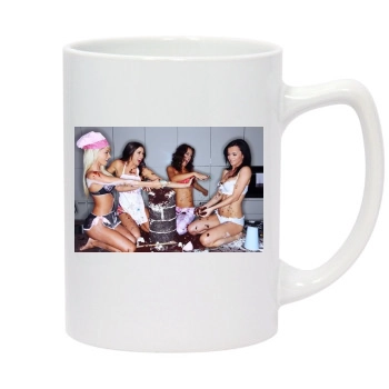 Sara Jean Underwood 14oz White Statesman Mug