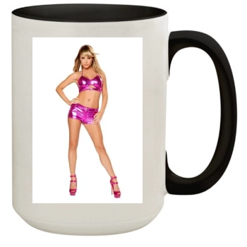 Sara Jean Underwood 15oz Colored Inner & Handle Mug