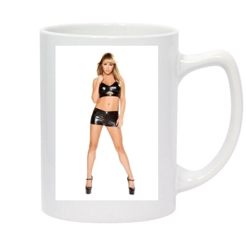 Sara Jean Underwood 14oz White Statesman Mug