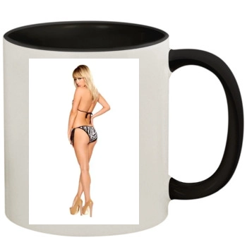 Sara Jean Underwood 11oz Colored Inner & Handle Mug