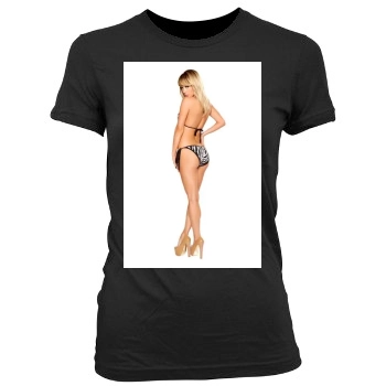 Sara Jean Underwood Women's Junior Cut Crewneck T-Shirt