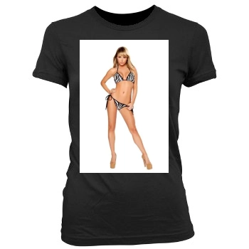 Sara Jean Underwood Women's Junior Cut Crewneck T-Shirt