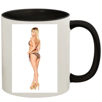 Sara Jean Underwood 11oz Colored Inner & Handle Mug