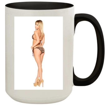 Sara Jean Underwood 15oz Colored Inner & Handle Mug