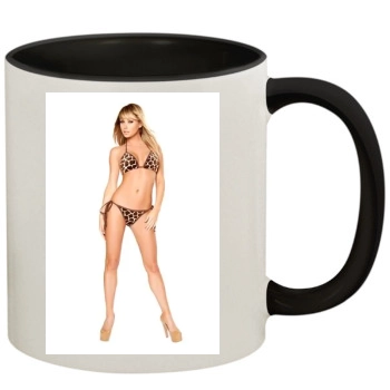 Sara Jean Underwood 11oz Colored Inner & Handle Mug