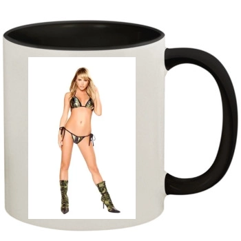 Sara Jean Underwood 11oz Colored Inner & Handle Mug