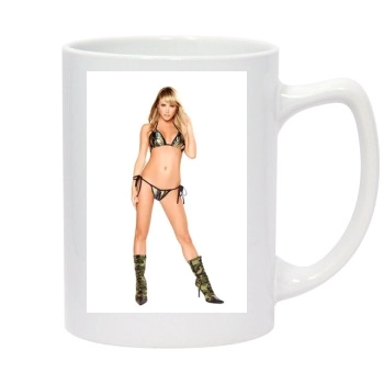 Sara Jean Underwood 14oz White Statesman Mug