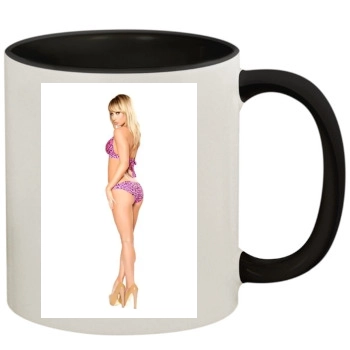 Sara Jean Underwood 11oz Colored Inner & Handle Mug