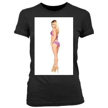 Sara Jean Underwood Women's Junior Cut Crewneck T-Shirt