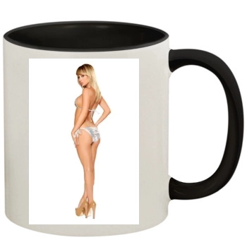 Sara Jean Underwood 11oz Colored Inner & Handle Mug