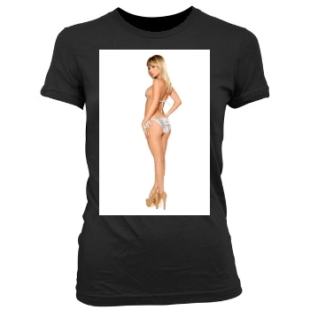 Sara Jean Underwood Women's Junior Cut Crewneck T-Shirt