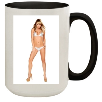 Sara Jean Underwood 15oz Colored Inner & Handle Mug