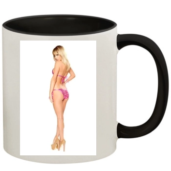 Sara Jean Underwood 11oz Colored Inner & Handle Mug