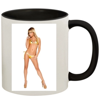 Sara Jean Underwood 11oz Colored Inner & Handle Mug