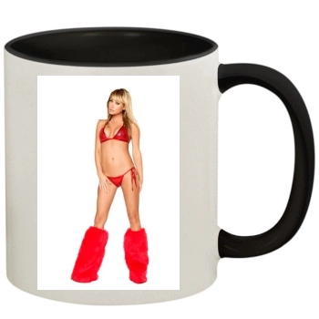 Sara Jean Underwood 11oz Colored Inner & Handle Mug