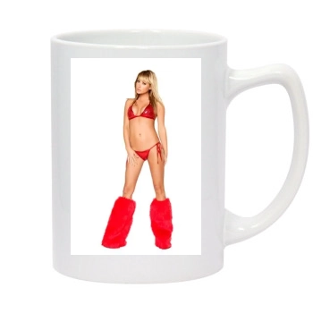 Sara Jean Underwood 14oz White Statesman Mug