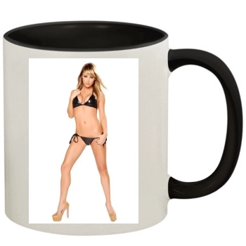 Sara Jean Underwood 11oz Colored Inner & Handle Mug