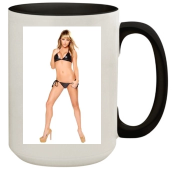 Sara Jean Underwood 15oz Colored Inner & Handle Mug