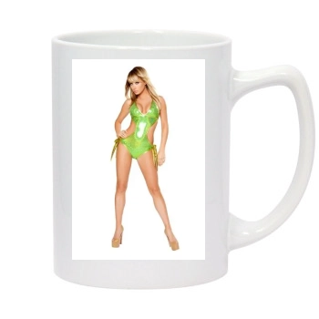 Sara Jean Underwood 14oz White Statesman Mug