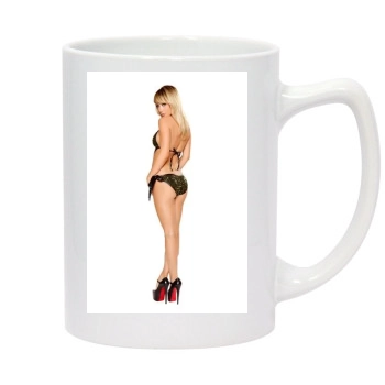 Sara Jean Underwood 14oz White Statesman Mug