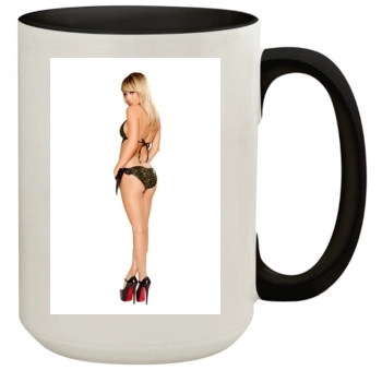 Sara Jean Underwood 15oz Colored Inner & Handle Mug