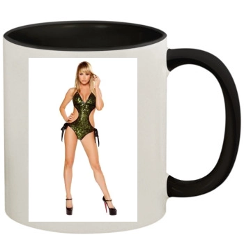 Sara Jean Underwood 11oz Colored Inner & Handle Mug