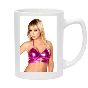 Sara Jean Underwood 14oz White Statesman Mug