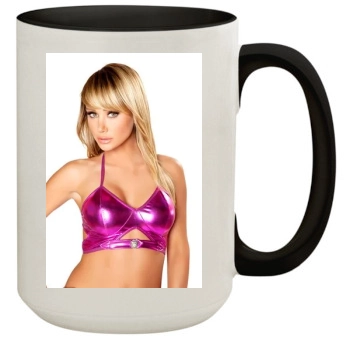 Sara Jean Underwood 15oz Colored Inner & Handle Mug